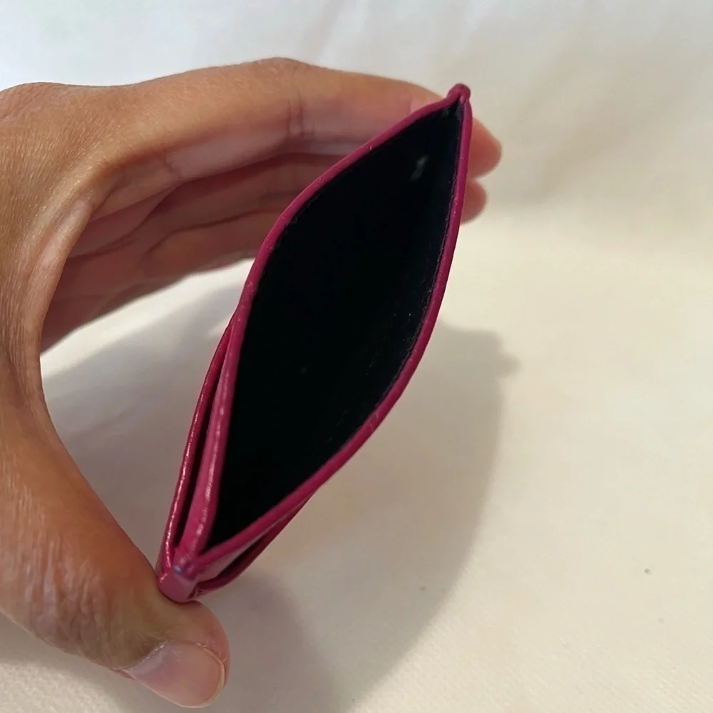 YSL LOGO CARD WALLET - Picture 4 of 9